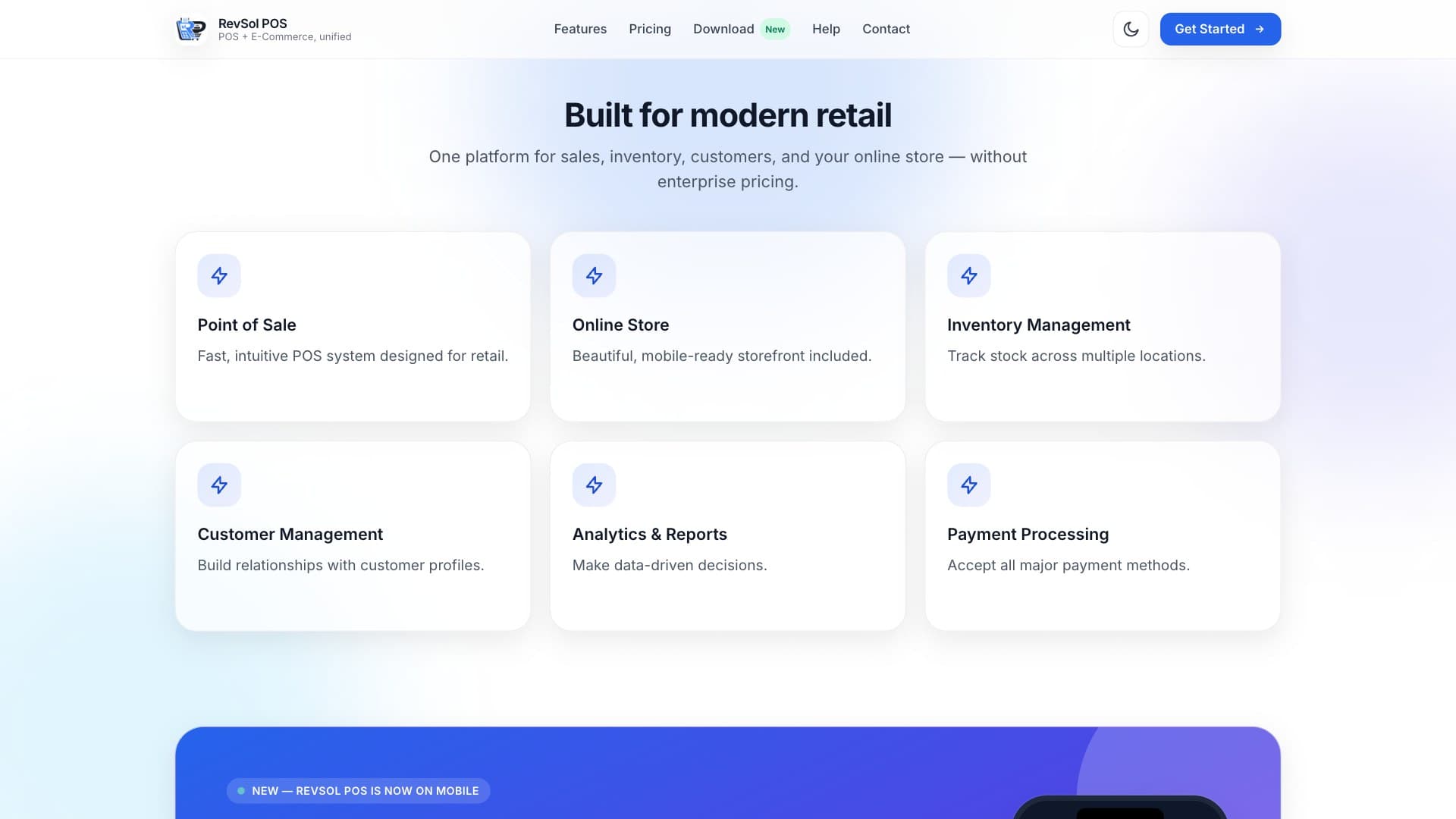 RevSol POS — Point of Sale & E-Commerce for the Maldives screenshot 2
