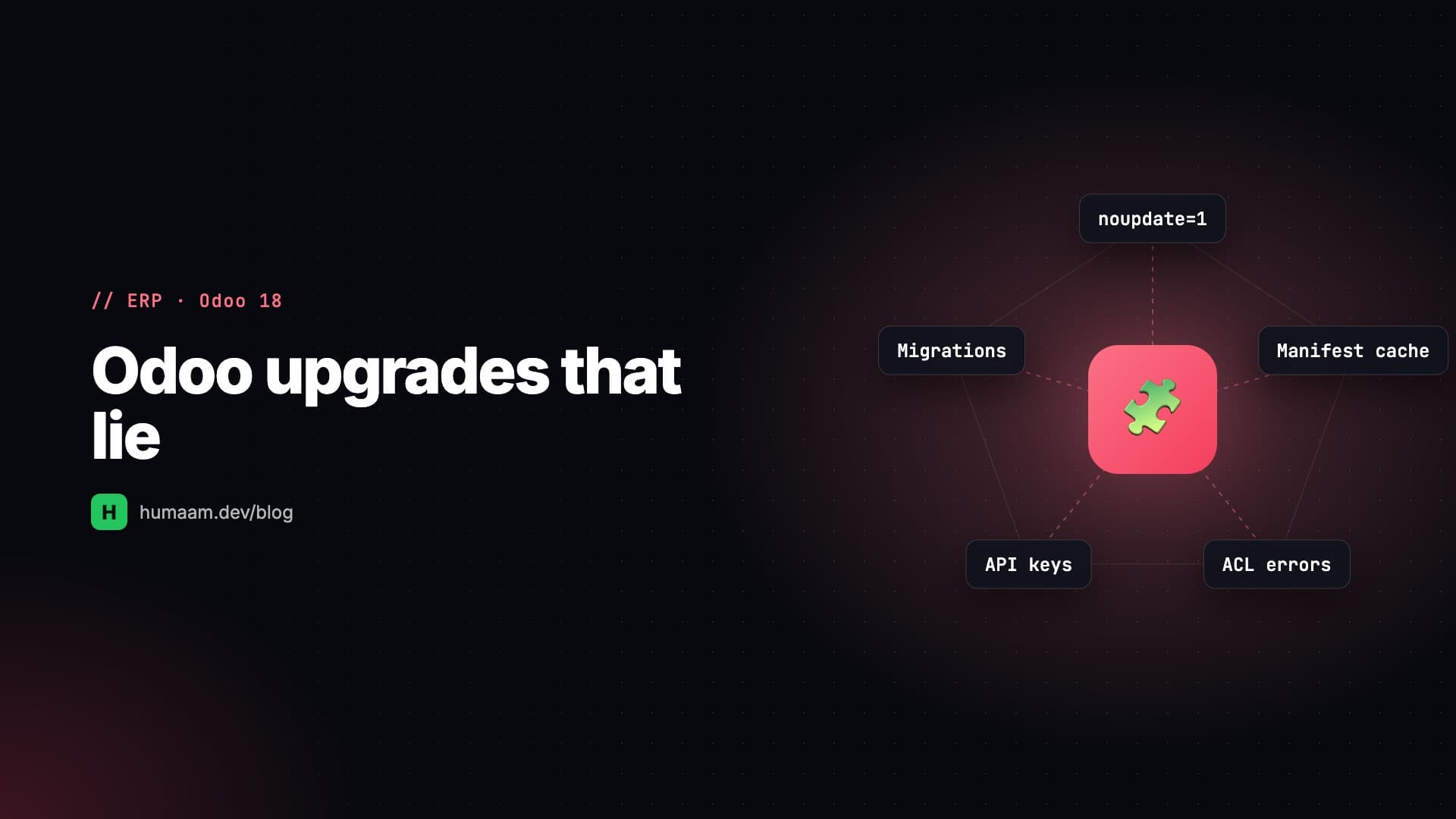 Odoo Upgrades That Lie: noupdate Records, Cached Manifests and Docs You Can't Trust