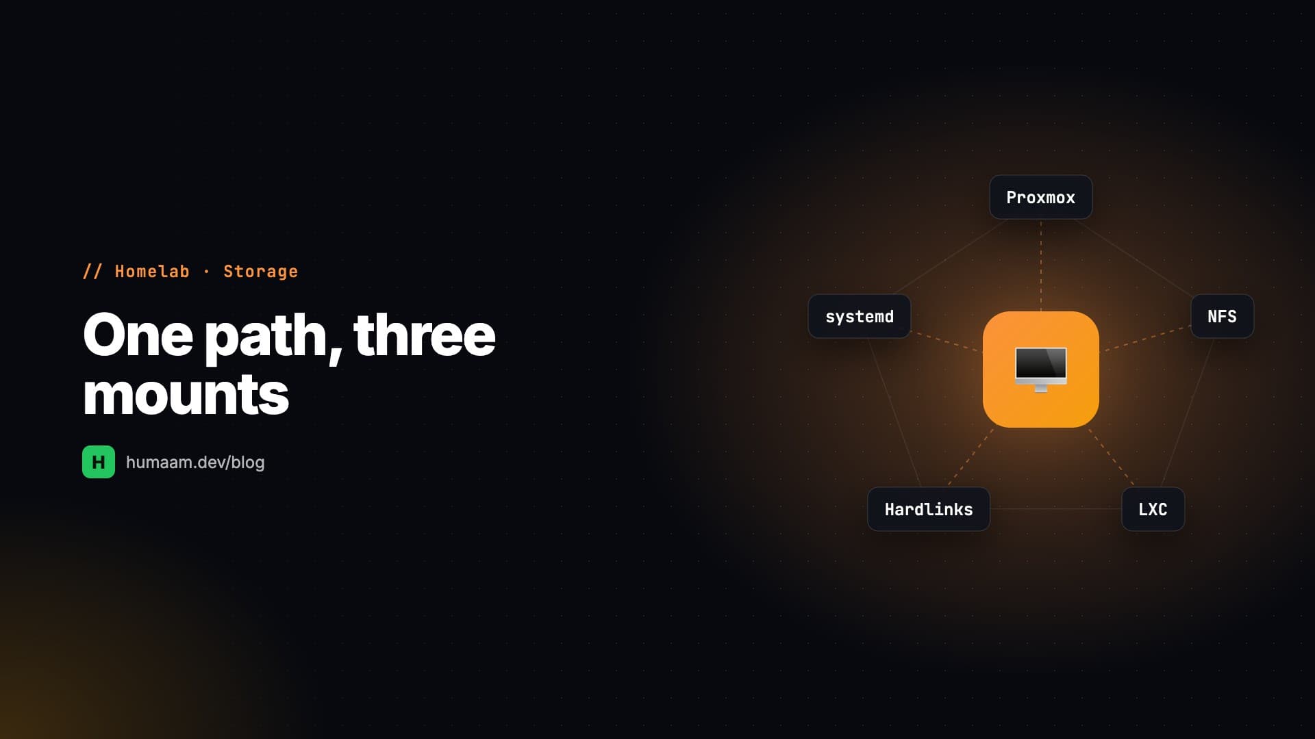 One Path, Three Mounts: Building a Proxmox Media Server on NFS and LXC